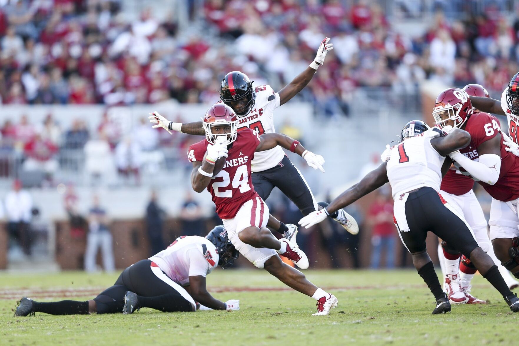 Oklahoma vs Texas Tech